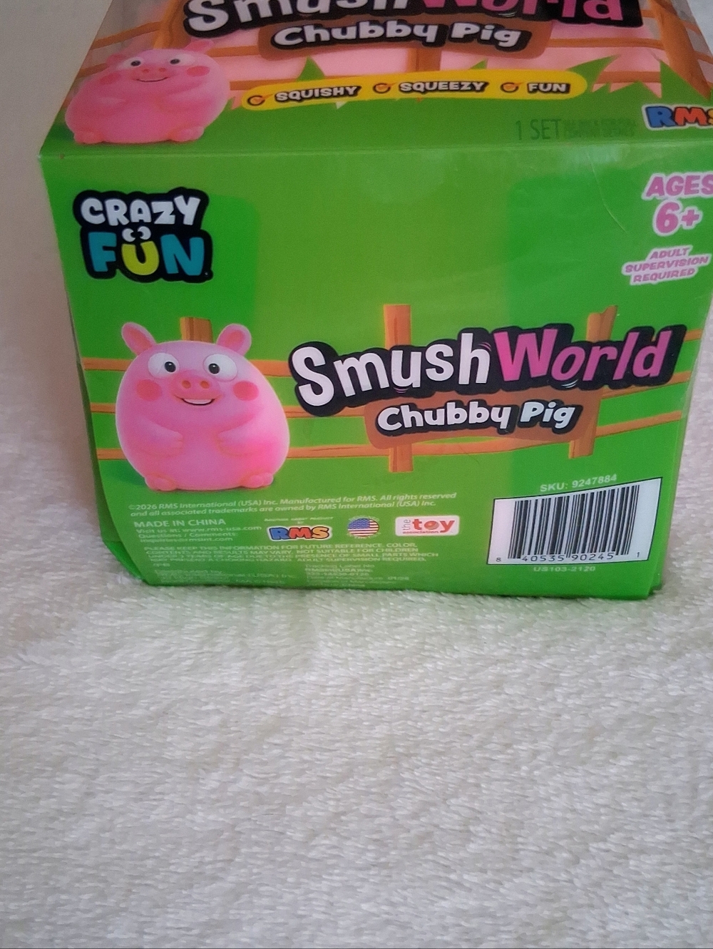 Smush World Chubby Pig (RMS) - Picture 2 of 7